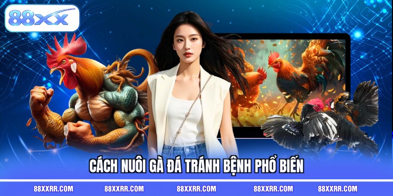 Cách nuôi gà đá tránh bệnh phổ biến