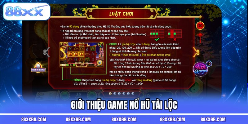 Giới thiệu game nổ hũ tài lộc